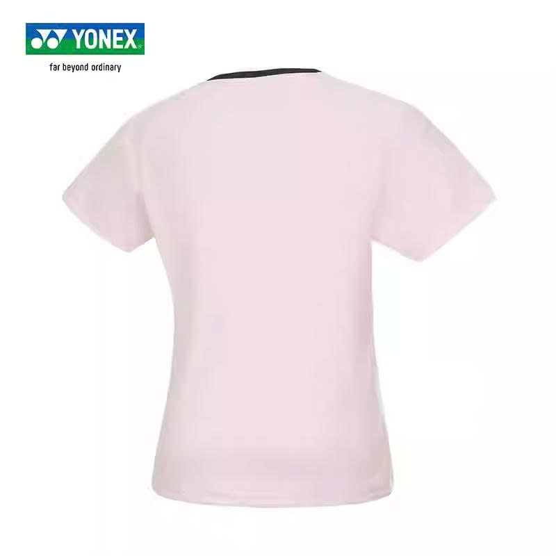 Áo Cầu Lông Cổ Trụ Yonex 861 Hồng Hàng Loại 1 Cao Cấp - Thấm Hút - Thoáng Khí - Co Giãn - Bền Bỉ - Form  Ổn